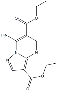 diethyl 7-aminopyrazolo[1,5-a]pyrimidine-3,6-dicarboxylate