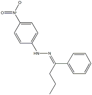 1-phenylbutan-1-one {4-nitrophenyl}hydrazone