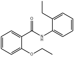 2-ethoxy-N-(2-ethylphenyl)benzamide Structure