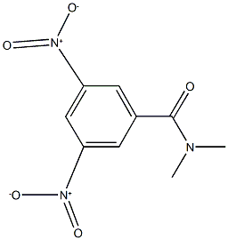 3,5-bisnitro-N,N-dimethylbenzamide 结构式