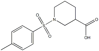 1-[(4-methylphenyl)sulfonyl]-3-piperidinecarboxylic acid Structure