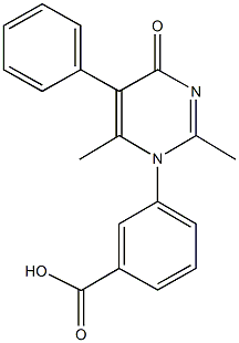 3-(2,6-dimethyl-4-oxo-5-phenyl-1(4H)-pyrimidinyl)benzoic acid