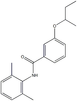 3-(sec-butoxy)-N-(2,6-dimethylphenyl)benzamide Structure