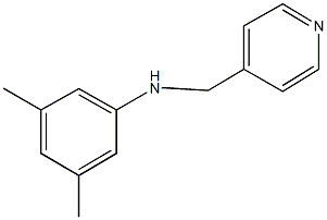 3,5-dimethyl-N-(pyridin-4-ylmethyl)aniline Structure