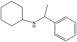 N-(1-phenylethyl)cyclohexanamine Structure