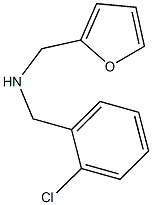 N-(2-chlorobenzyl)-N-(2-furylmethyl)amine Structure