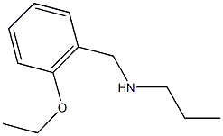 N-(2-ethoxybenzyl)-N-propylamine,,结构式
