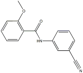 N-(3-cyanophenyl)-2-methoxybenzamide