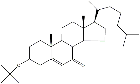 3-tert-butoxycholest-5-en-7-one 化学構造式