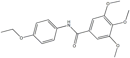 N-(4-ethoxyphenyl)-3,4,5-trimethoxybenzamide Structure