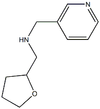 pyridin-3-yl-N-(tetrahydrofuran-2-ylmethyl)methanamine Structure