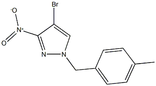 4-bromo-3-nitro-1-(4-methylbenzyl)-1H-pyrazole