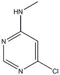 N-(6-chloro-4-pyrimidinyl)-N-methylamine,,结构式