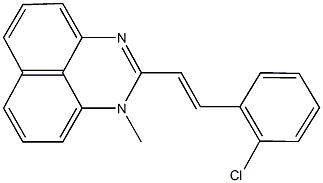 2-[2-(2-chlorophenyl)vinyl]-1-methyl-1H-perimidine