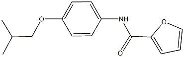 N-(4-isobutoxyphenyl)-2-furamide Structure