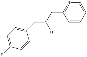 N-(4-fluorobenzyl)-N-(2-pyridinylmethyl)amine