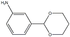3-(1,3-dioxan-2-yl)phenylamine 化学構造式