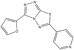 3-(2-furyl)-6-(4-pyridinyl)[1,2,4]triazolo[3,4-b][1,3,4]thiadiazole|