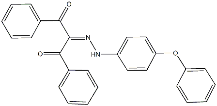 1,3-diphenylpropane-1,2,3-trione 2-[(4-phenoxyphenyl)hydrazone]