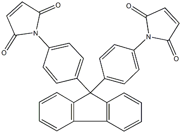 1-(4-{9-[4-(2,5-dioxo-2,5-dihydro-1H-pyrrol-1-yl)phenyl]-9H-fluoren-9-yl}phenyl)-1H-pyrrole-2,5-dione|