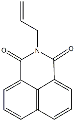 2-allyl-1H-benzo[de]isoquinoline-1,3(2H)-dione 化学構造式