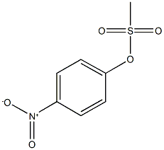 4-nitrophenyl methanesulfonate Structure