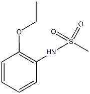 N-(2-ethoxyphenyl)methanesulfonamide Struktur