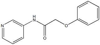 2-phenoxy-N-(3-pyridinyl)acetamide Structure