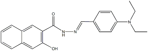 N'-[4-(diethylamino)benzylidene]-3-hydroxy-2-naphthohydrazide|