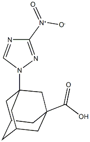  3-{3-nitro-1H-1,2,4-triazol-1-yl}-1-adamantanecarboxylic acid