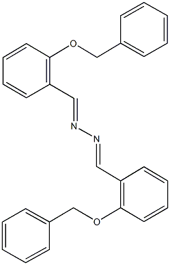 2-(benzyloxy)benzaldehyde [2-(benzyloxy)benzylidene]hydrazone Struktur