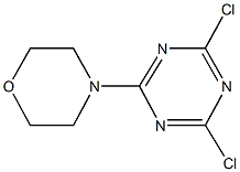 2,4-dichloro-6-(4-morpholinyl)-1,3,5-triazine Structure