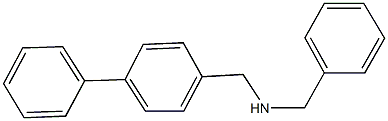 N-benzyl-N-([1,1'-biphenyl]-4-ylmethyl)amine Structure