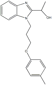 1-{1-[3-(4-methylphenoxy)propyl]-1H-benzimidazol-2-yl}ethanol|