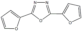 2,5-di(2-furyl)-1,3,4-oxadiazole Structure