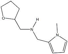 N-[(1-methyl-1H-pyrrol-2-yl)methyl]-N-(tetrahydro-2-furanylmethyl)amine,,结构式