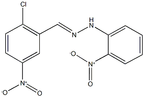 2-chloro-5-nitrobenzaldehyde {2-nitrophenyl}hydrazone