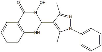 2-(3,5-dimethyl-1-phenyl-1H-pyrazol-4-yl)-3-hydroxy-2,3-dihydro-4(1H)-quinazolinone