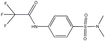 N-{4-[(dimethylamino)sulfonyl]phenyl}-2,2,2-trifluoroacetamide