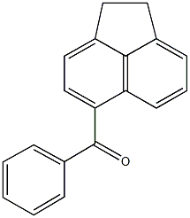 1,2-dihydro-5-acenaphthylenyl(phenyl)methanone Structure