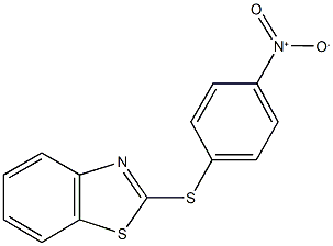 2-({4-nitrophenyl}sulfanyl)-1,3-benzothiazole Structure