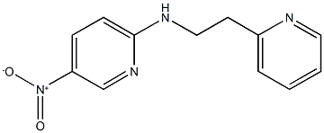 5-nitro-2-{[2-(2-pyridinyl)ethyl]amino}pyridine Structure