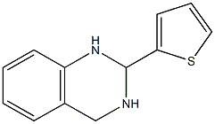 2-(2-thienyl)-1,2,3,4-tetrahydroquinazoline Structure