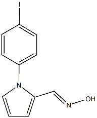 1-(4-iodophenyl)-1H-pyrrole-2-carbaldehyde oxime Structure