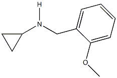 N-cyclopropyl-N-(2-methoxybenzyl)amine Structure