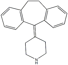 4-(10,11-dihydro-5H-dibenzo[a,d]cyclohepten-5-ylidene)piperidine