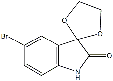 5'-bromo-1',3'-dihydrospiro[1,3-dioxolane-2,3'-(2'H)-indole]-2'-one