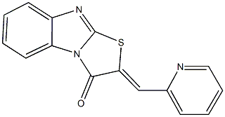 2-(2-pyridinylmethylene)[1,3]thiazolo[3,2-a]benzimidazol-3(2H)-one|