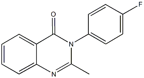 3-(4-fluorophenyl)-2-methyl-4(3H)-quinazolinone|