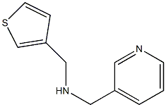 N-(3-pyridinylmethyl)-N-(3-thienylmethyl)amine